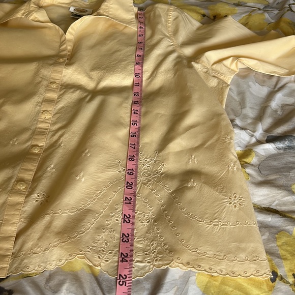 TALBOTS | XL | BUTTON DOWN ~ LONG SLEEVED TOP - Picture 8 of 8